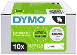 5x Schriftband-kassetten für Dymo D1 45013 LabelManager 160 280 450D 210D 12mm